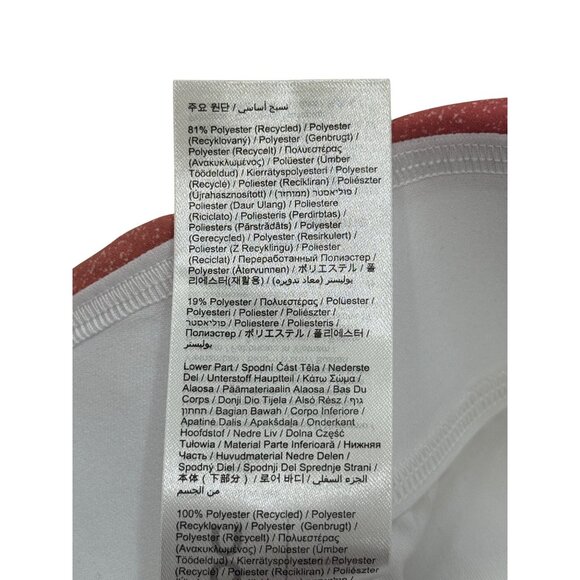 On Court Skirt Skort Side Pleat Run On Clouds White Red Yellow Womens Size S NEW - Picture 7 of 9